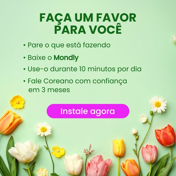 Como aprender Coreano rápido em 2025