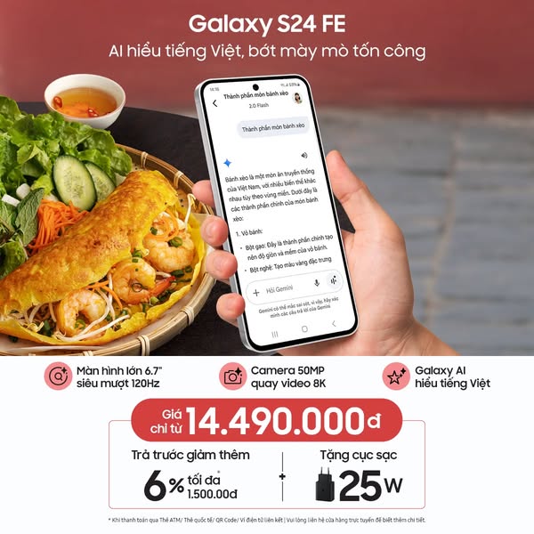 Ưu đãi Galaxy S24 FE