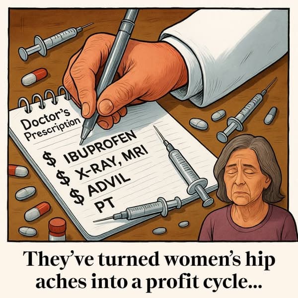 Men Get Medicine. Women Get Exploited.