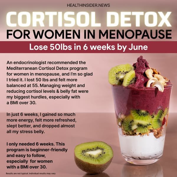 Cortisol Detox for Women in Menopause