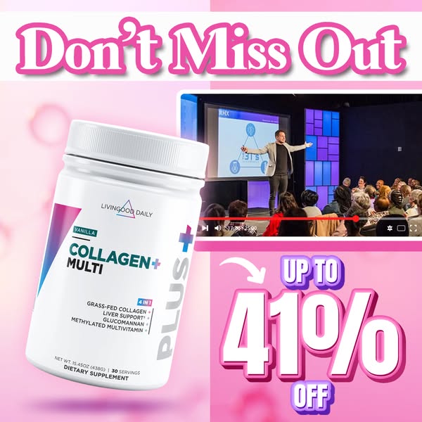 Up To 41% OFF The Livingood Daily Collagen + Multi