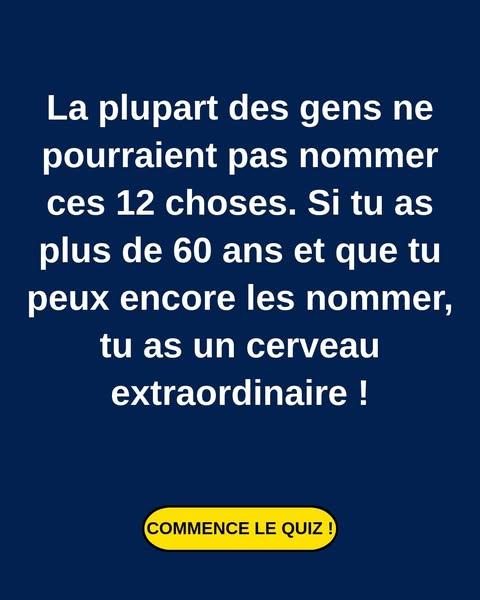 Si tu ne peux pas nommer ces outils, apporte ta boîte à outils ⛏️
