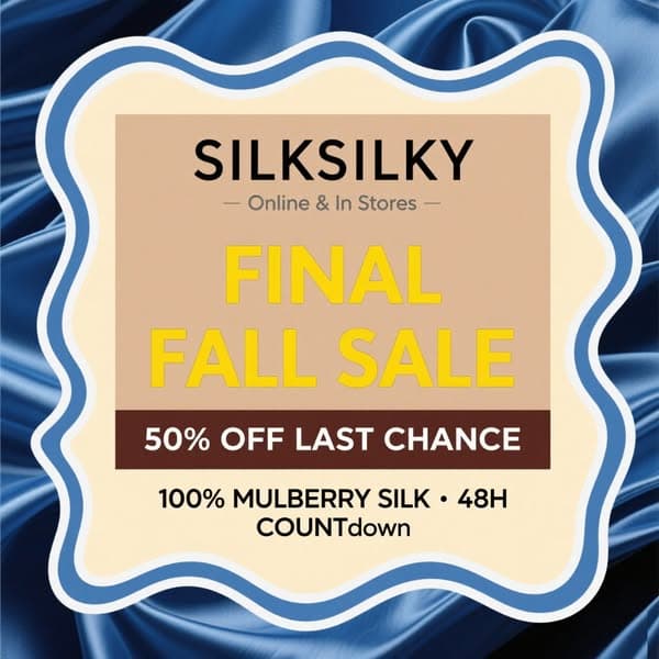 🍂 48-Hour Mulberry Silk Sale – 50% OFF