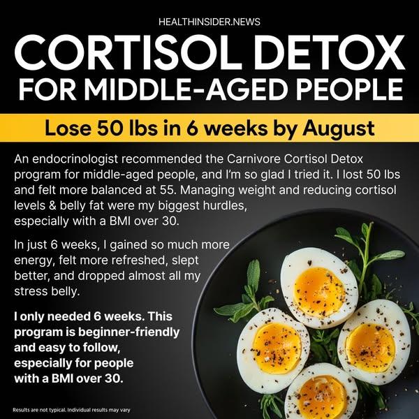 Cortisol Detox for Men & Women Over 40