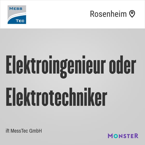 Elektroingenieur oder Elektrotechniker