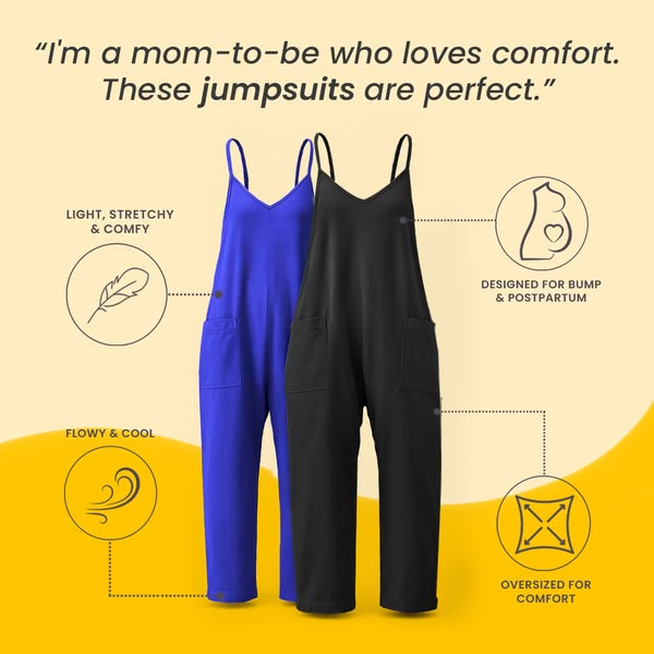 Oversized Jumpsuit - Maternity & Postpartum