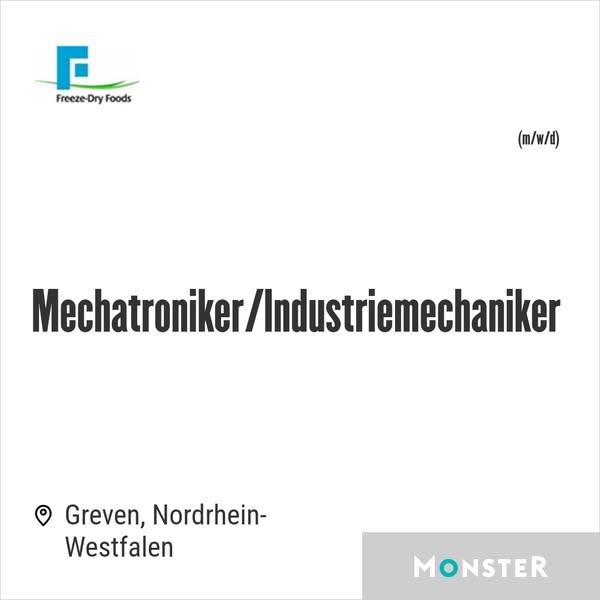 Mechatroniker/Industriemechaniker