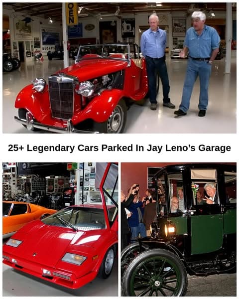 The Rarest Vehicles Sitting In Jay Leno's Garage