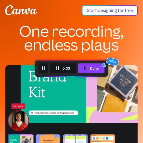Try Canva Presentations
