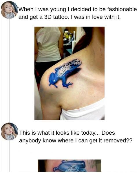 22+ Tattoos That Made Sense Once But Now Feel Awkward