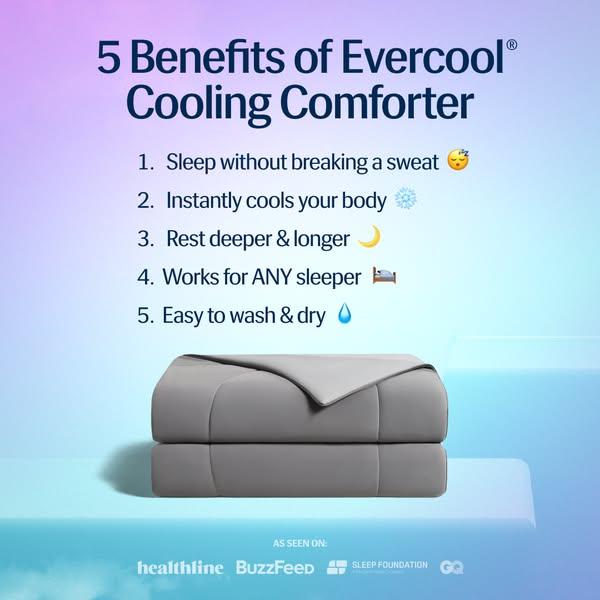 94% Sleep Better With This "Cooling Comforter"