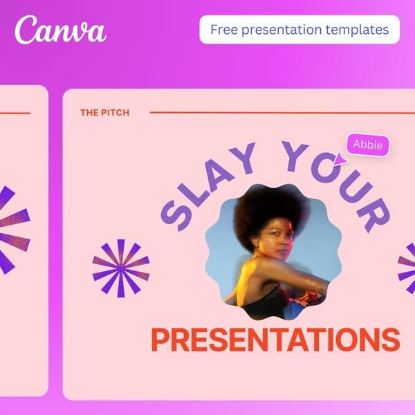 Impress with presentation templates