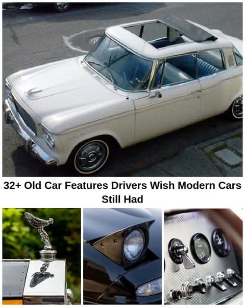 32+ Old-School Car Features Drivers Don’t Get Anymore