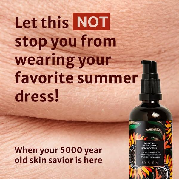 STOP hiding crepey skin under long sleeves.​
