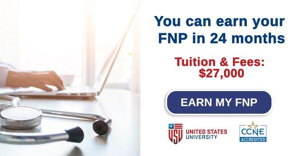 Accredited & Affordable - Earn Your FNP in 24 Months