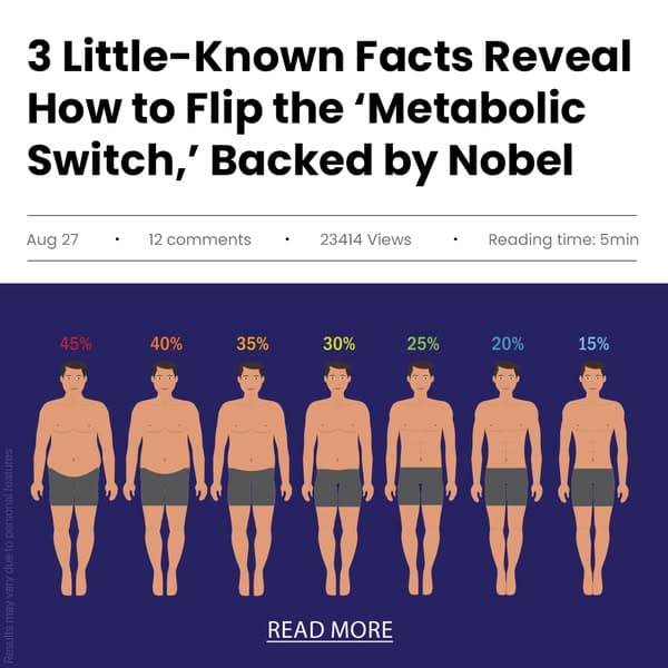 This ‘Metabolic Switch’ Reverses Fat-Gain