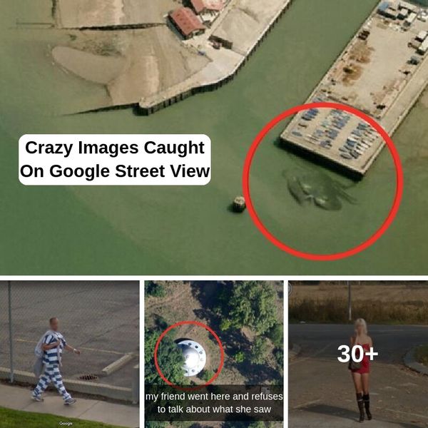 30+ Bizarre Moments Captured By Google Street View Cameras