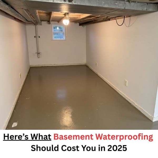 What Basement Waterproofing Should Cost You