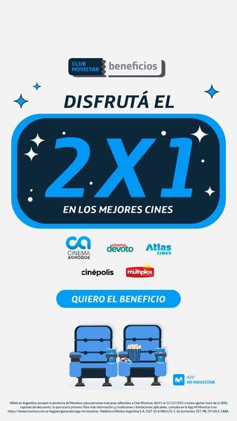 ¿Querés cine al mejor precio? 🎬