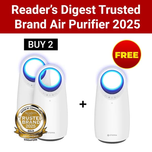 Buy 2 Get 1 Air Purifier - 2 Sterra Mars™ Air Purifiers + 1 FREE Sterr
