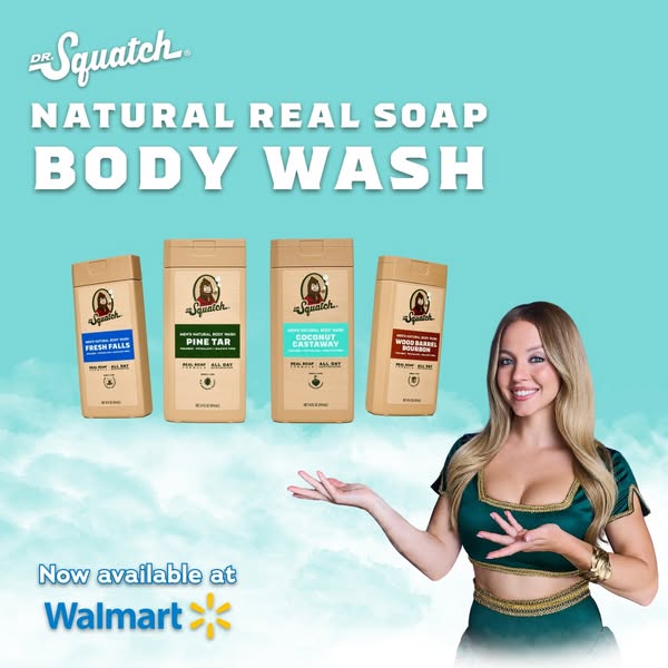 DR. SQUATCH BODY WASH