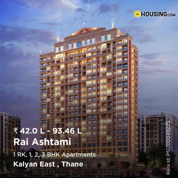 1 RK, 1, 2, 3 BHK starting ₹42.0L