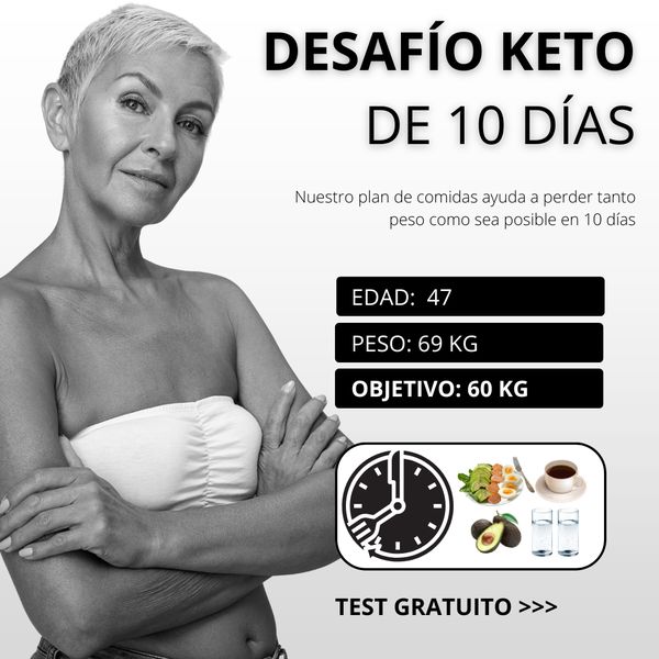 Reto de Adelgazamiento Keto