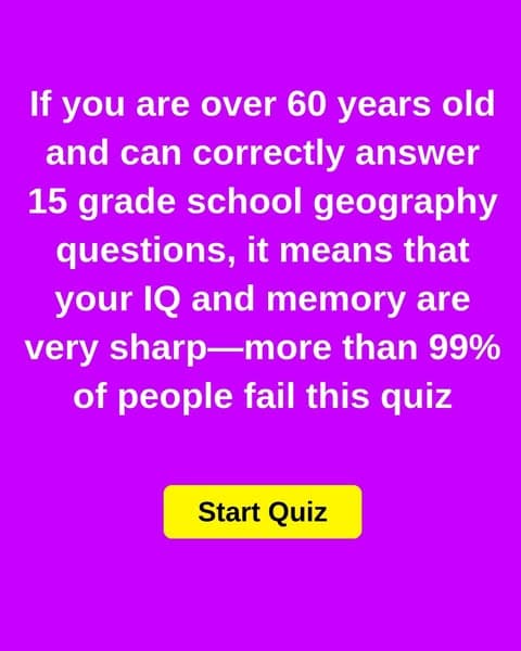 9 Out of 10 Adults Fail This Geography Quiz