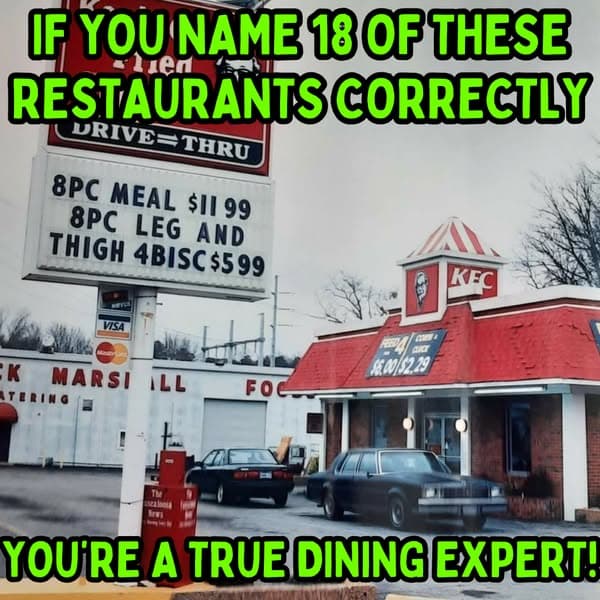 Can You Name These Restaurants? 🍔