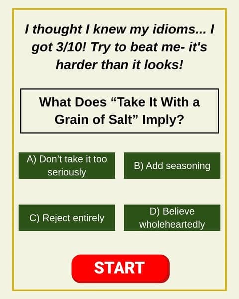 Think You Know Everyday Sayings? 93% Of People Fail
