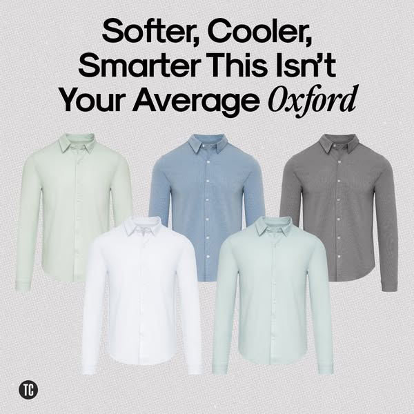 The Long Sleeve Modern Knit Oxford