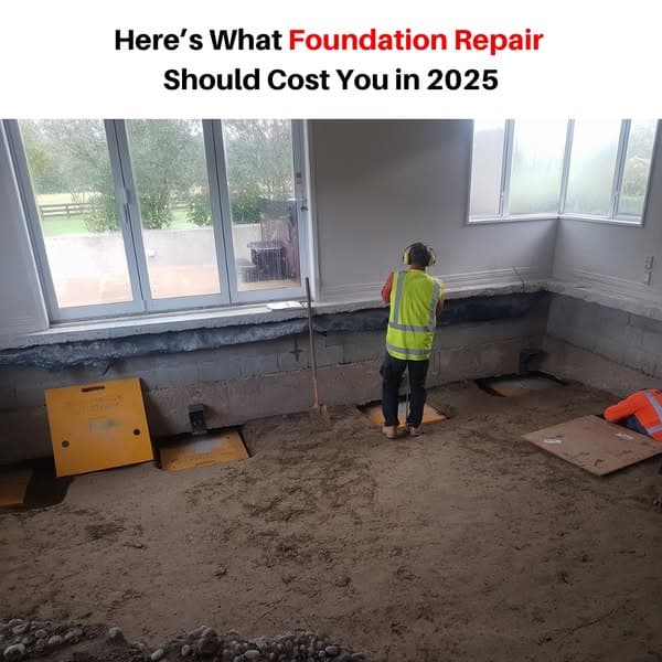 What Foundation Repair Should Cost You in 2025
