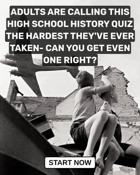Can You Get Even One of These History Questions Right?