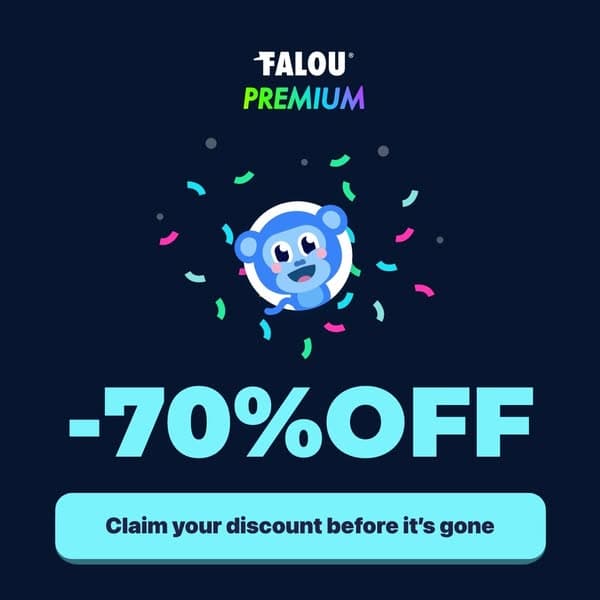 70% OFF • Falou Premium