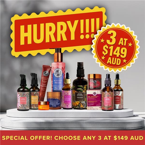 BUY ANY 3 @$149 AUD!