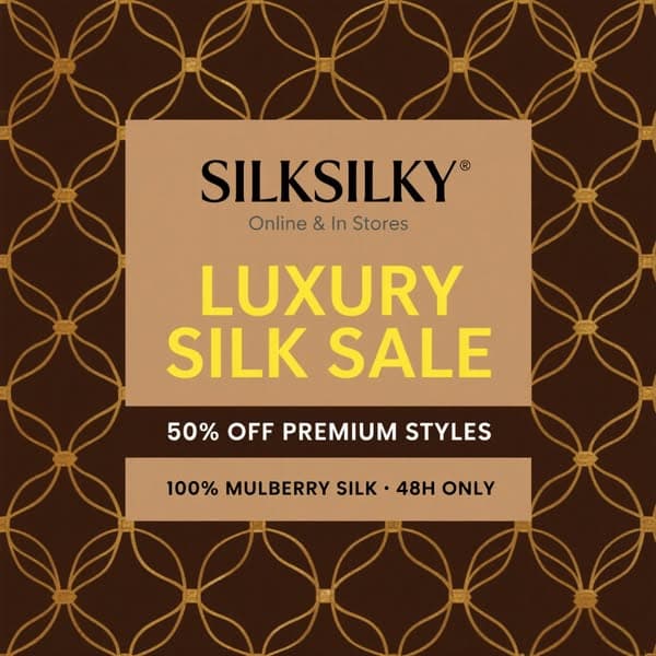 🍂 48-Hour Mulberry Silk Sale – 50% OFF