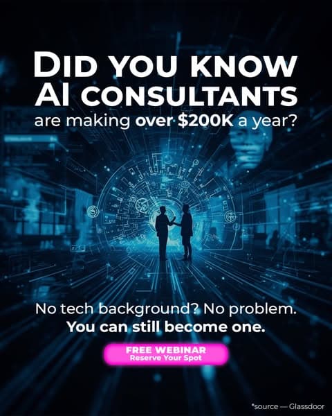 [Free Training] - Learn AI Consulting Skills