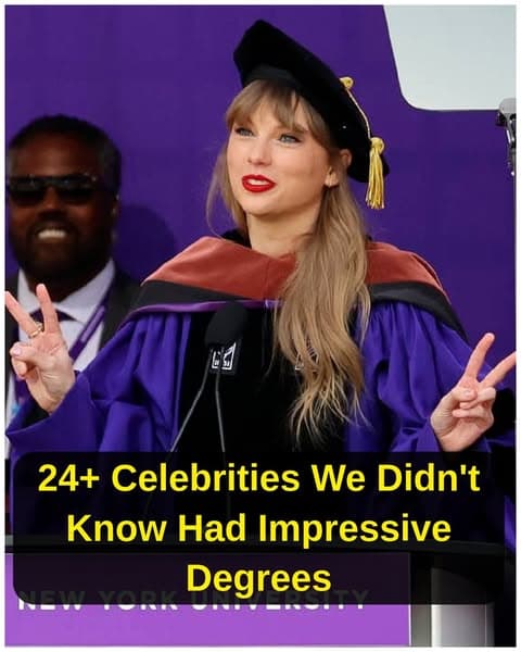22+ Surprising Academic Paths of Popular Celebrities