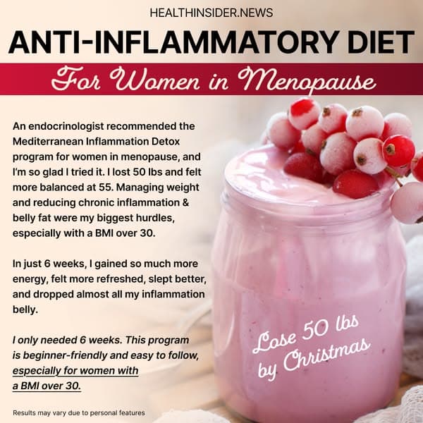 Inflammation Detox for Women in Menopause
