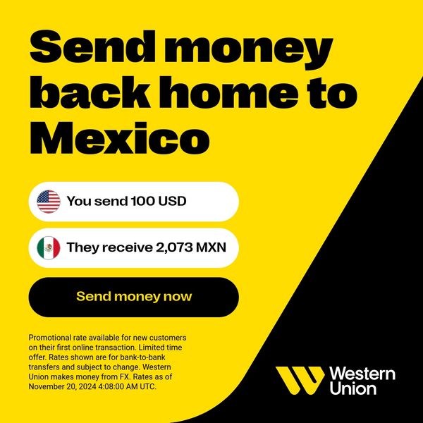 Send money with Western Union