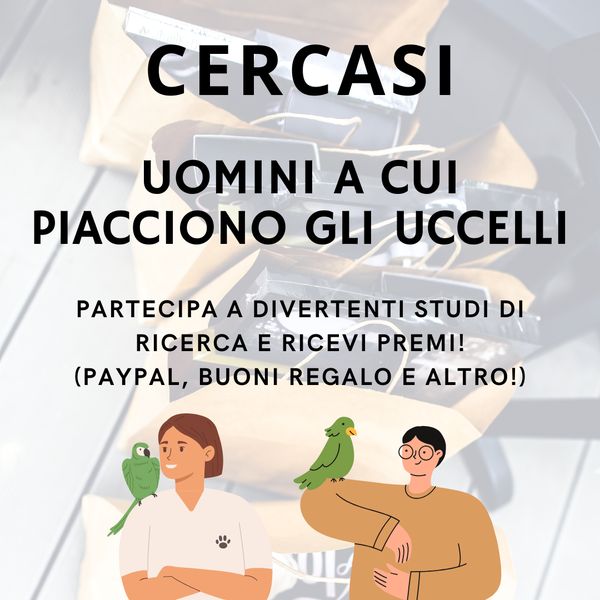 Tutti gli uomini che amano gli uccelli: Iscriviti oggi stesso!