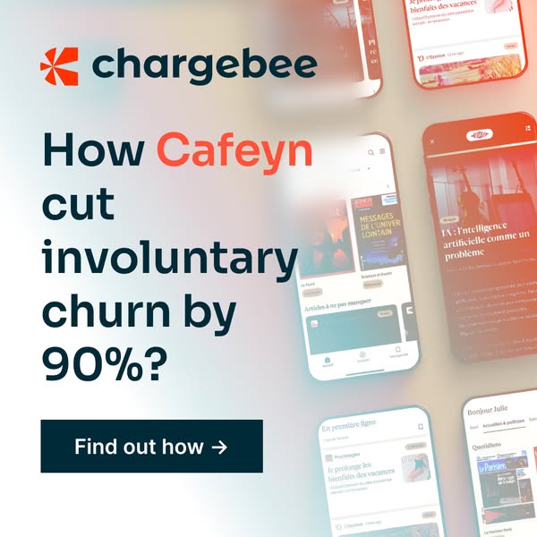 Cafeyn reduced involuntary churn by 90%