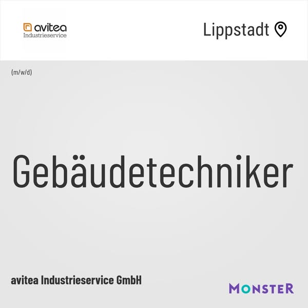 Gebäudetechniker