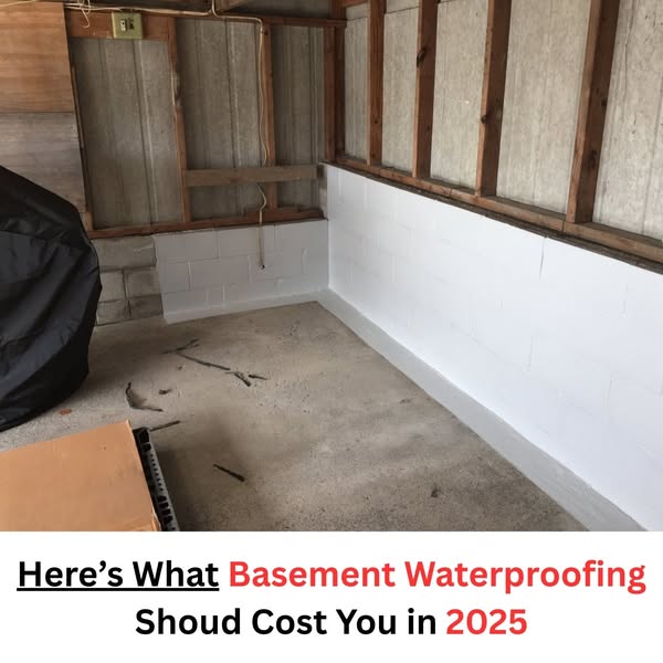 What Basement Waterproofing Should Cost You