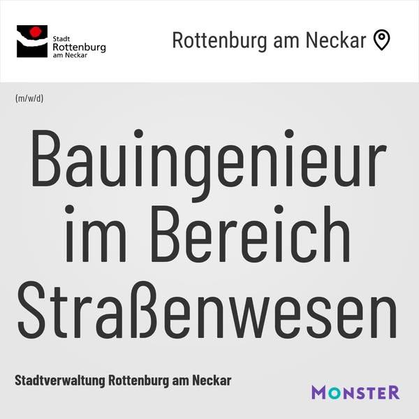 Bauingenieur im Bereich Straßenwesen