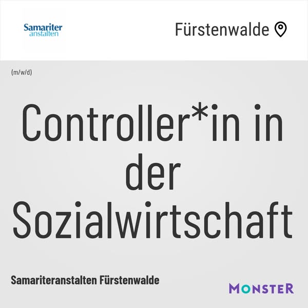 Controller*in in der Sozialwirtschaft