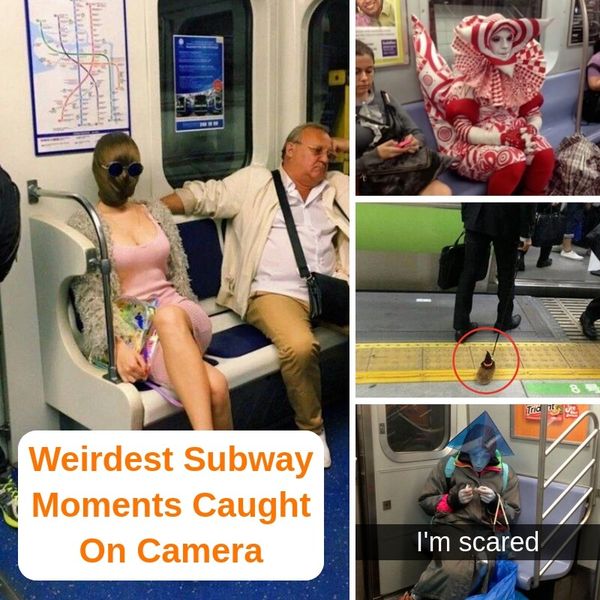 40+ Funny And Strange Things Spotted On The Subway