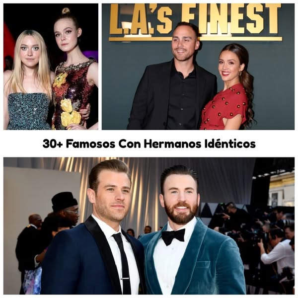 30+ A-Listers Con Hermanos Que Comparten Un Sorprendente Parecido