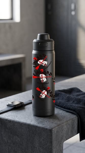 Garrafa Térmica Flip Pro - Corinthians - Lingard Pattern - Gocase