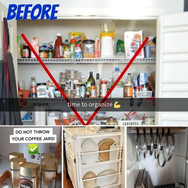 30 Best Pantry Organization Ideas to Keep Drawers, Cabinets and Shelves Clutter-Free